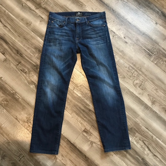 7 for all man kind slimmy luxe performance jeans - Picture 4 of 10